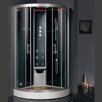 1 person corner steam shower
