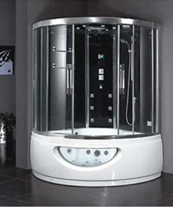 shower encloser with bath and shower glace bay