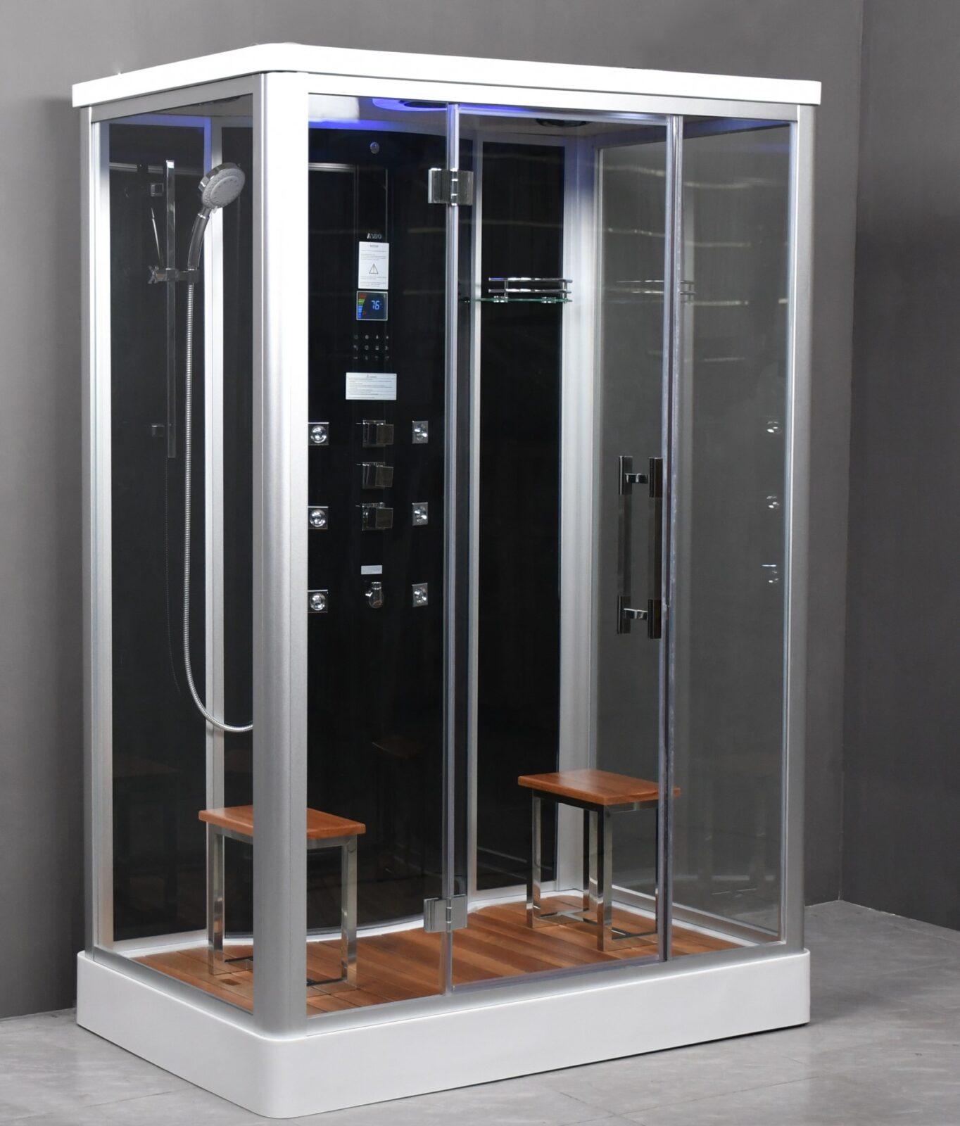 【真作】クリストファーイーガン shower room ジークレー DZ956F8 Steam Shower 59.1