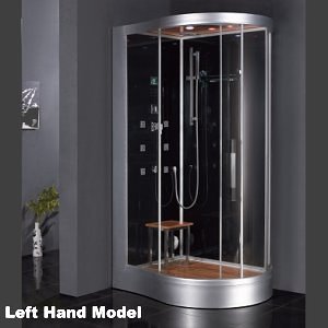 curved shower