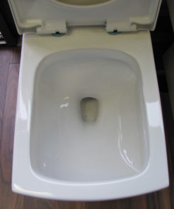 Elongated toilet Bowl