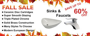 Sinks and faucets Sale