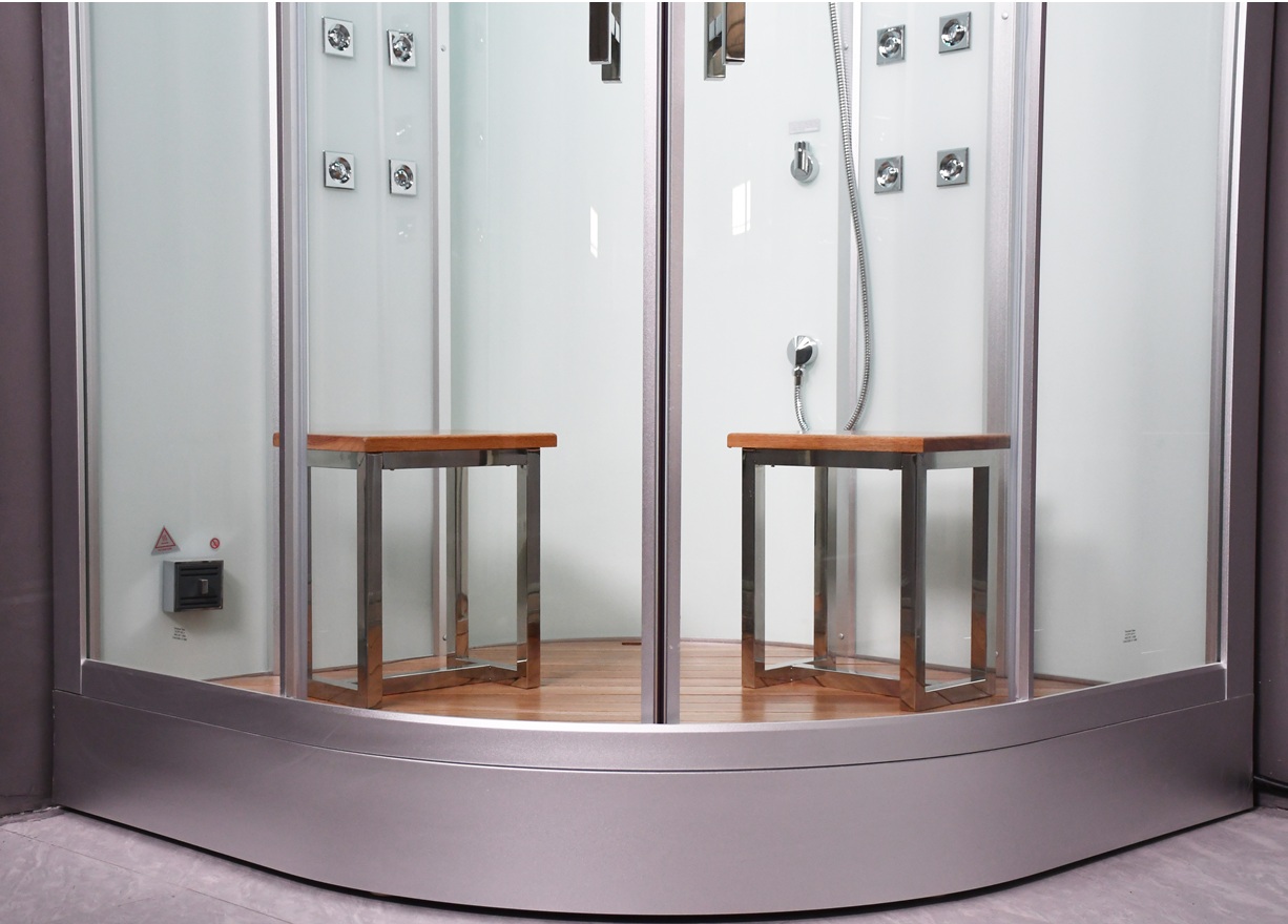 DZ962F8-White Steam Shower 48″x48″x89″ - Image 8