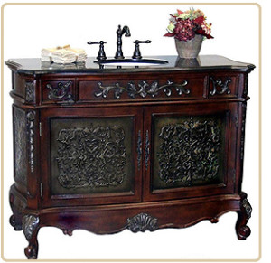 antique bathroom vanity