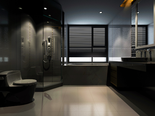 Modern Bathroom Renovation with eco friendly bathroom fixtures