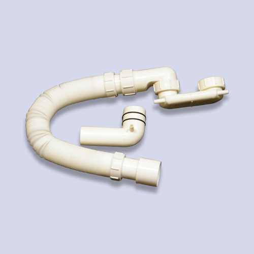 Flex Drain Hose w/PancakeTrap for tub | Perfect Bath Canada