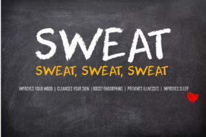 benefits of sweating
