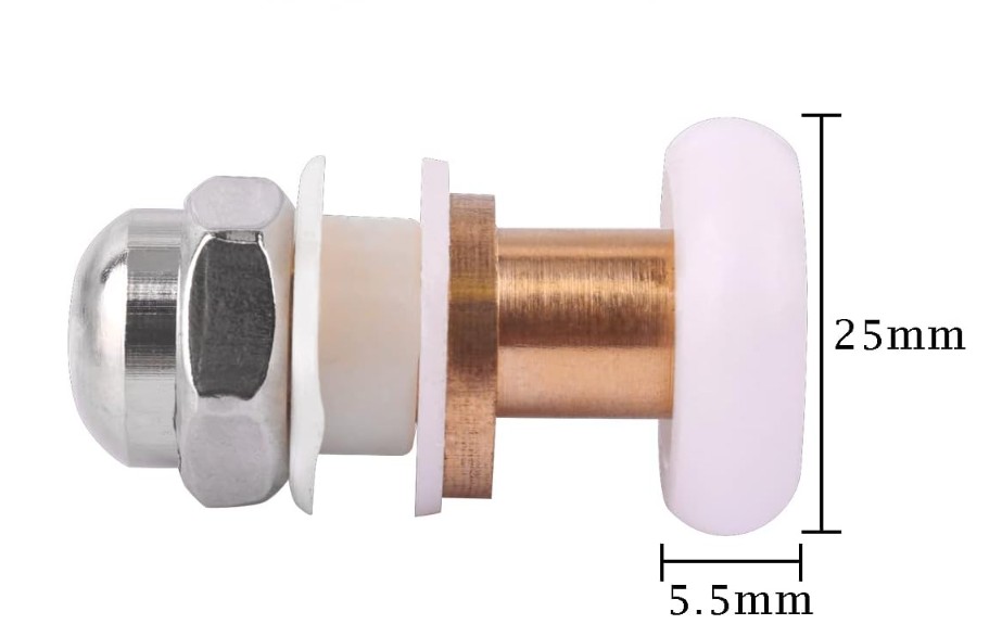 25mm Ameristeam Door Roller For Shower - Image 3