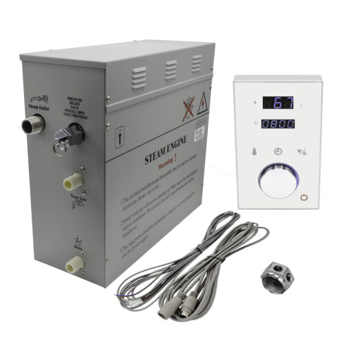6kw steam generator for steam room kit with white keypad digital control
