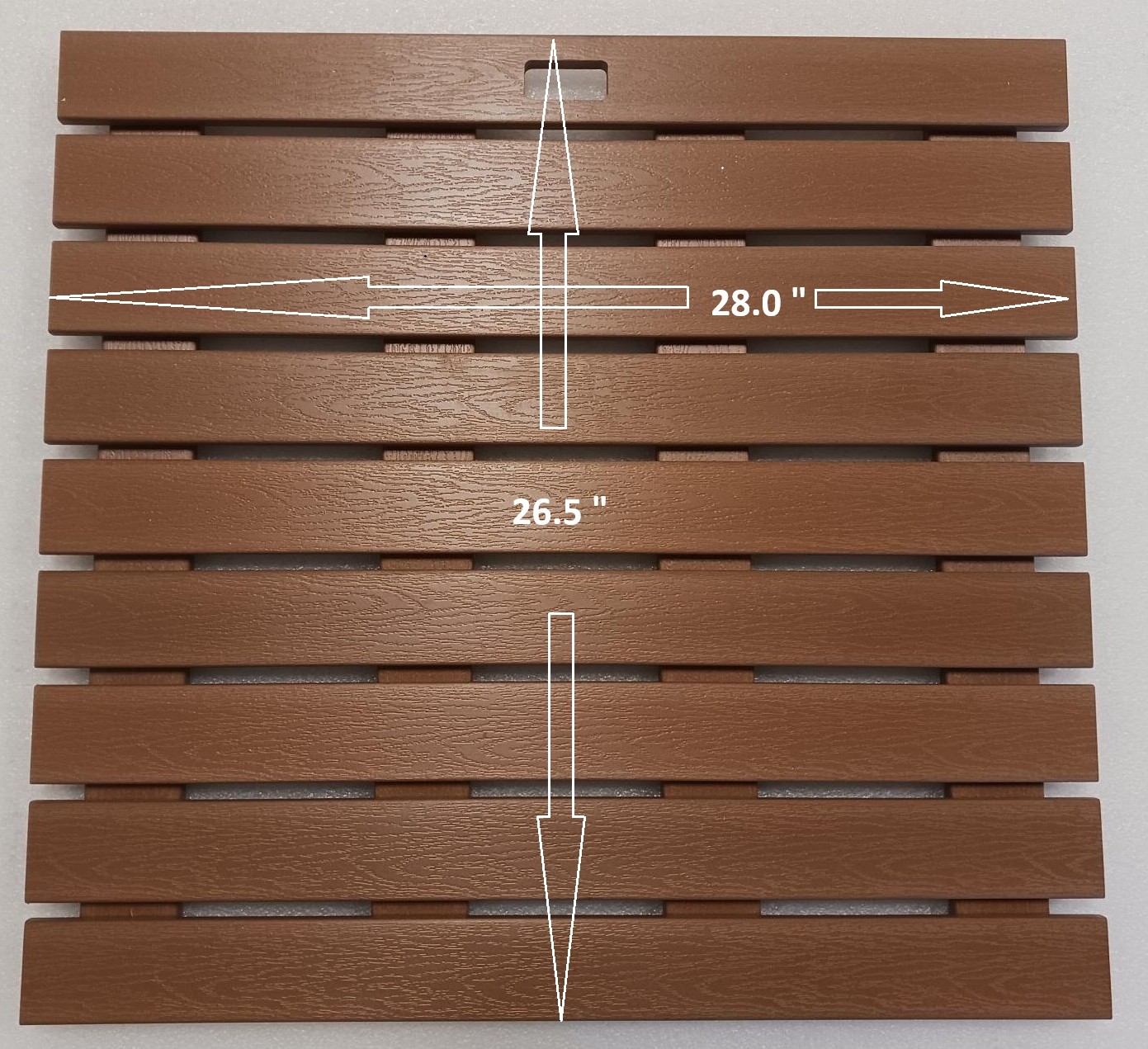 Poly-Resin Floor Insert For DZ972-3 F8 - Image 4