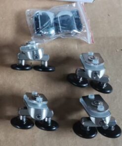 Sliding Door 25mm Double Rollers Set of 4